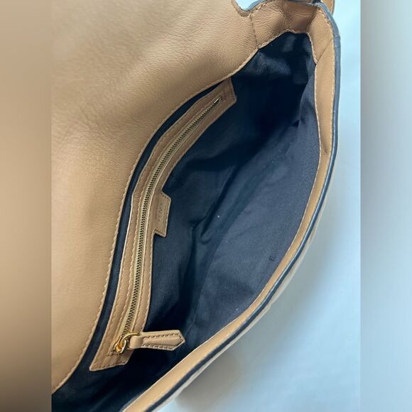 Fendi Baguette Zucca Shoulder Bag Medium brown Leather - Picture 8 of 14